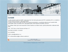 Tablet Screenshot of castelnuovo.us